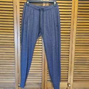 Old Navy Men's Heather Navy Jogger Pants